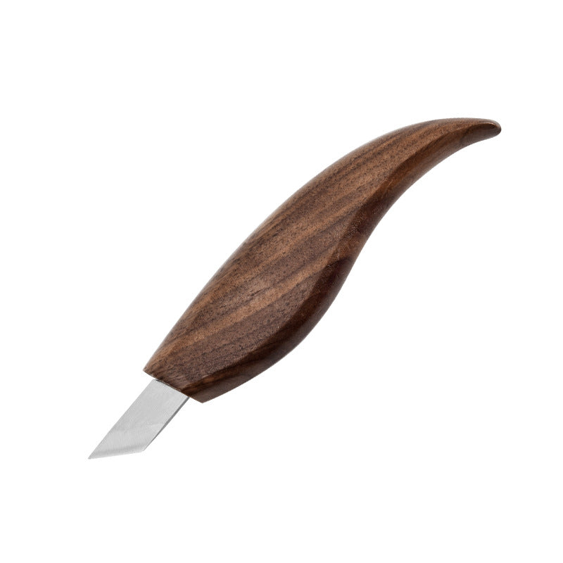 Walnut Handle Wood Carving Tool Set | Professional Woodworking Kit